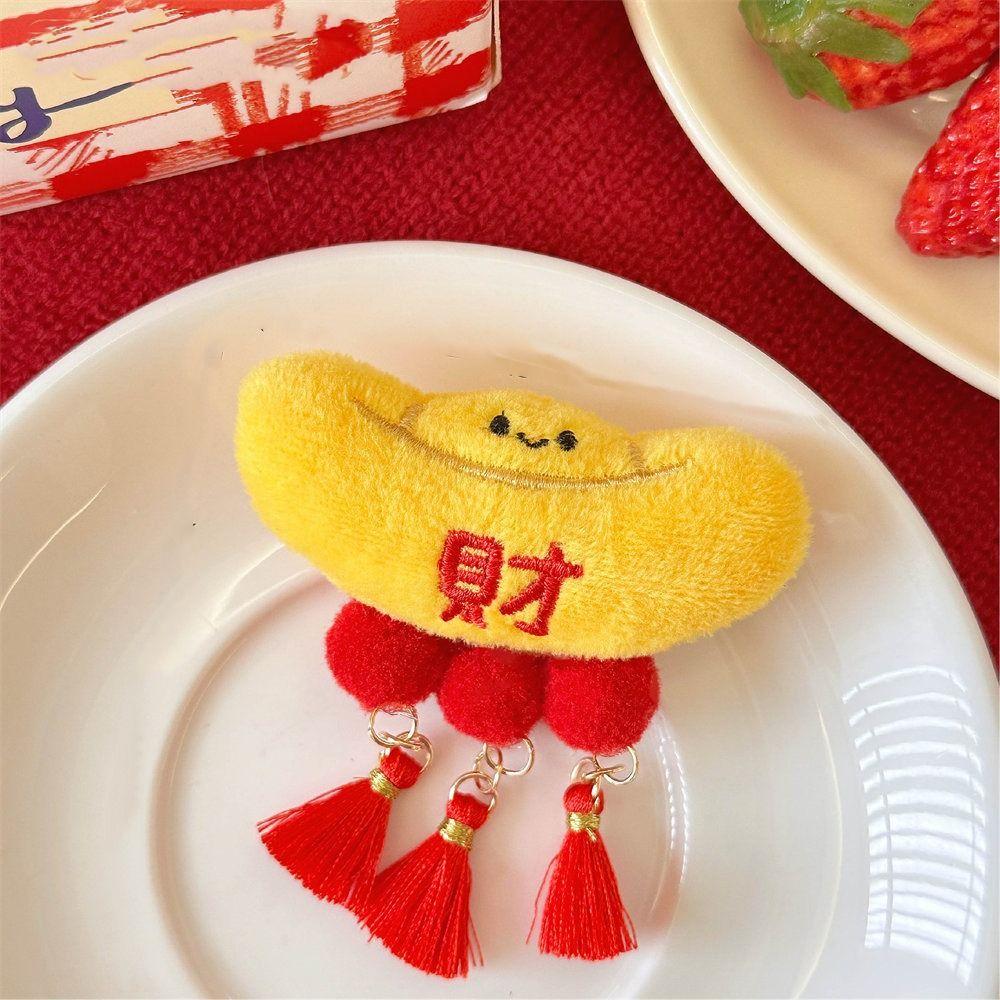 Lucky Spring Festival Pin Coin Chinese Style Pin Fashion Lion Dance Brooch  Party