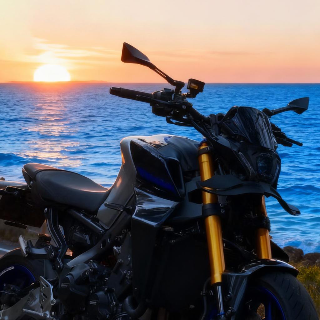 Для YAMAHA MT-09 2022 23 Аэродинамическое ветровое крыло Обтекатель Крылышко MT09 SP GP WING Передний спойлер мотоцикла Нижний спойлер Передняя губа