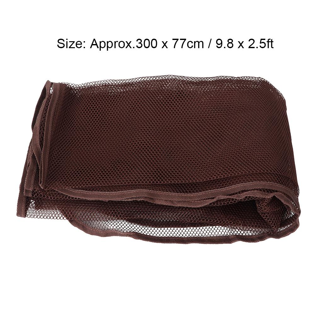 3 метра Защитная сетка для балкона Дети Дети Домашние животные Лестницы Перила Защита Предотвращение несчастных случаев Сетка Коричневый