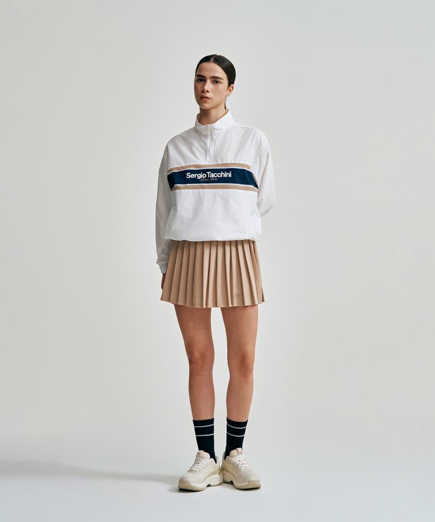 Плетеная куртка-анорак Sergio Tacchini U Damarind (белый)