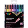 Marqueurs - POSCA - PC3M - Pointe Fine - Couleurs Pastel - Set De 8