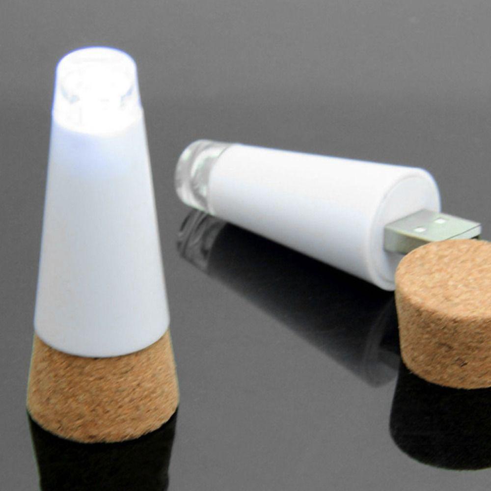 Mini Rechargeable Cork Lights USB Rechargeable Wine Bottle Lights Christmas Decor