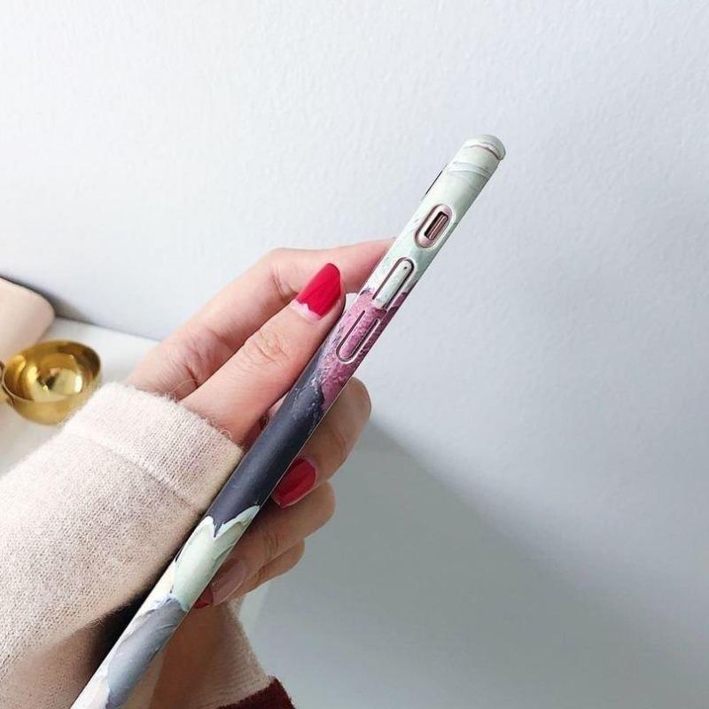 Масляная картина Жесткий пластиковый чехол для ПК Чехол Милая личность Ударопрочный чехол