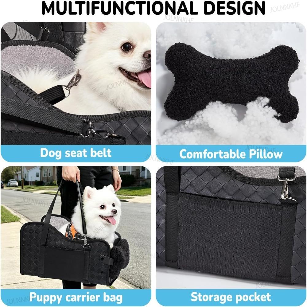 Xiaomi Portable Car Safety Travel Dog Beds Center Console Dog Car Seat,Pet Puppy Middle Console Dog Car Seat for Small Dogs Cats