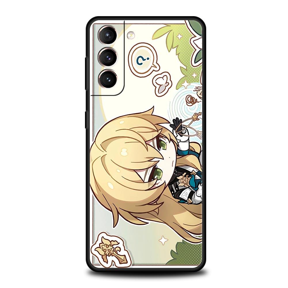 Чехол для телефона с изображением аниме Honkai Star Rail для Samsung Galaxy S24 S23 S22 S20 Ultra S21 FE 5G S10 S9 Plus S10E, мягкий силиконовый чехол