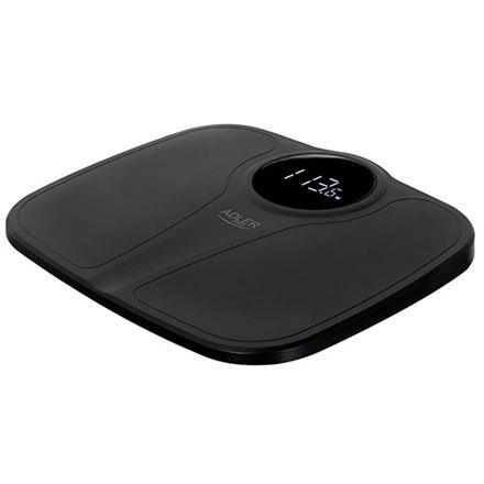 Adler | Bathroom Scale | Ad 8172B | Maximum Weight (Capacity) 180 Kg | Accuracy 100 G | Body Mass Index (Bmi) Measuring | Black