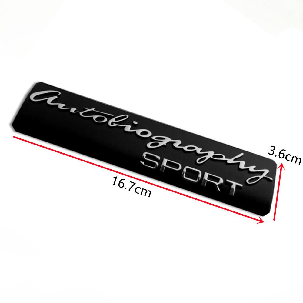 Автобиография SPORT ULTIMATE EDITION Значок Эмблема автомобиля для R-ange-R-over E-voque D-EFENDER D-iscovery Styling Наклейка с логотипом на багажник