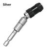 Power Tool-1/4in Hex Magnetic Screw Drill Tip Swivel Screw Drill Bits Quick Change Locking