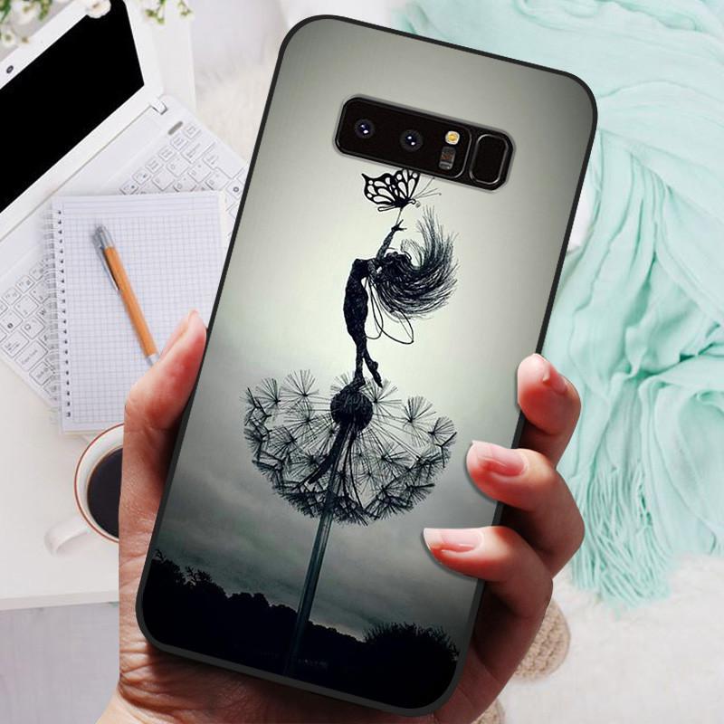 Чехол-накладка для Samsung Note 8 9 7 5 Волк Кошка Животные Силиконовые Мягкие Задние Чехлы для Samsung Galaxy Note 9 Note8 Note7 Чехол для телефона
