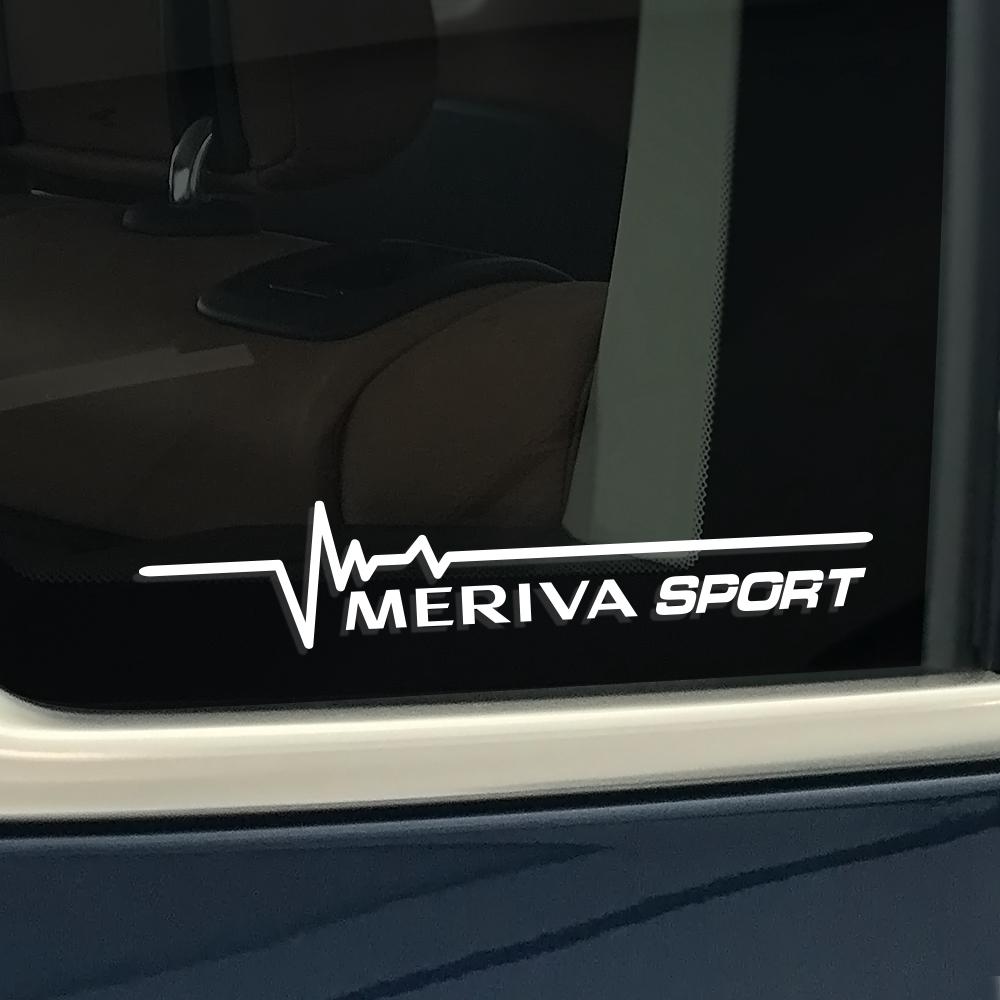 For Opel Astra Opc Insignia Corsa Vectra Zafira Grandland Meriva Car Side Window Lightning Stickers Auto Exterior Decor Decals