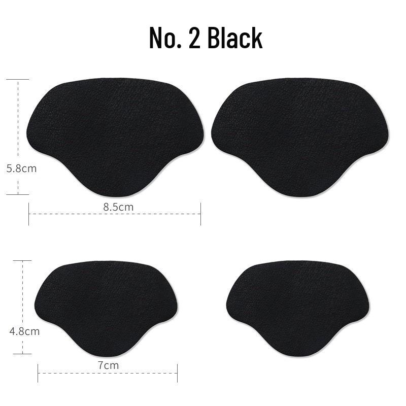 Самоклеящиеся микрофибровые заплатки для ремонта подкладки обуви для пяток и кроссовок