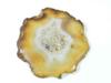 51X51MM Natural Solar Druzy Agate Slice Round Cabochon Loose Gemstone 118Cts SK-1818