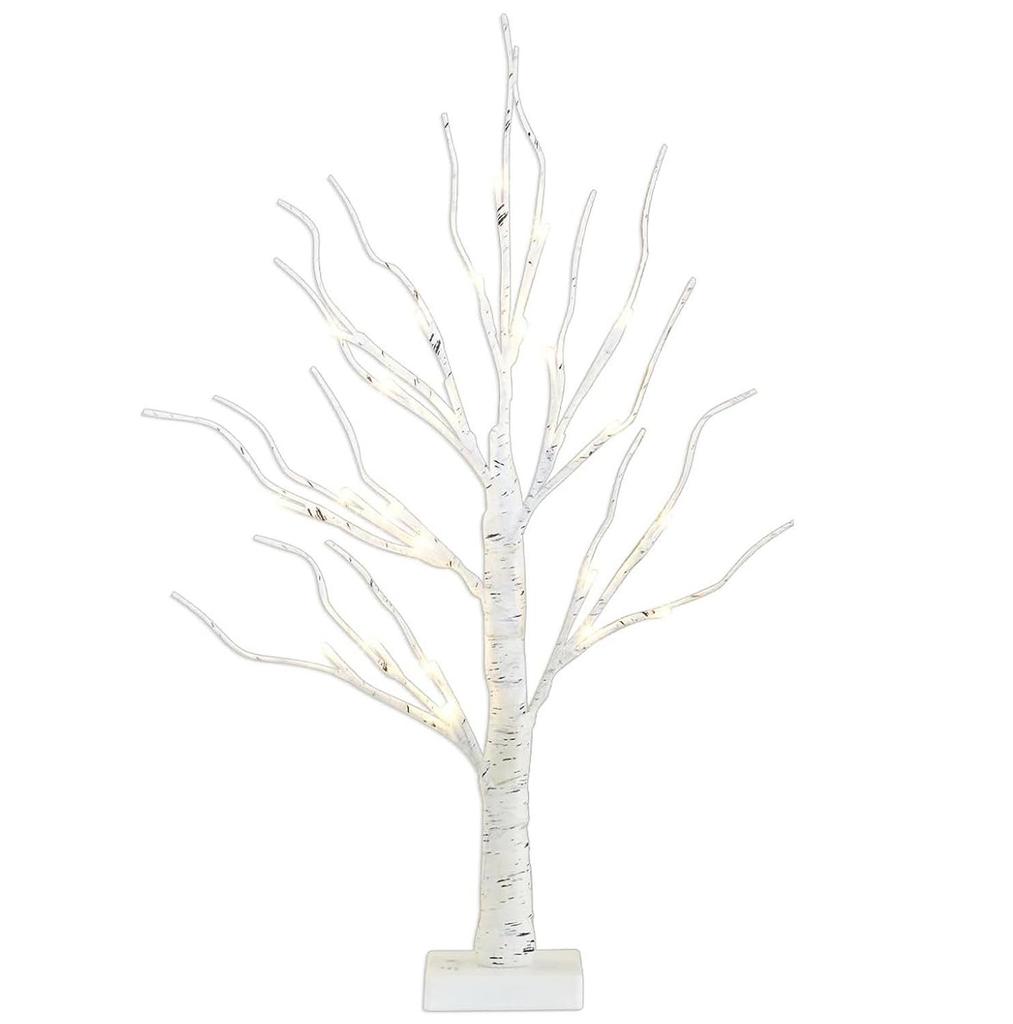 Светодиодная праздничная подсветка для интерьера «Береза» — рождественская атмосфера и декор спальни