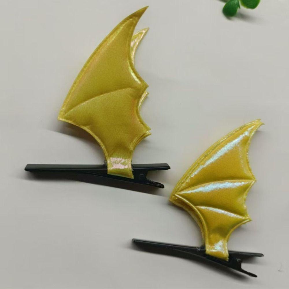 Cosplay Props Devil Hair Clip Gothic Head Decor Theme Bat Wing Barrette  Girls