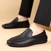 Fashion Cow Leather Fashion Casual Shoes for Men High Quality Solid Color Soft Sole Dress Shoes Male Summer Autumn Designer Loafer Man