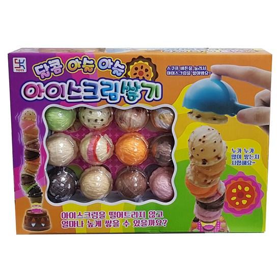 SK Toys Sweet and Threatening Ice Cream Stacking Board Game, Popular Korean Game