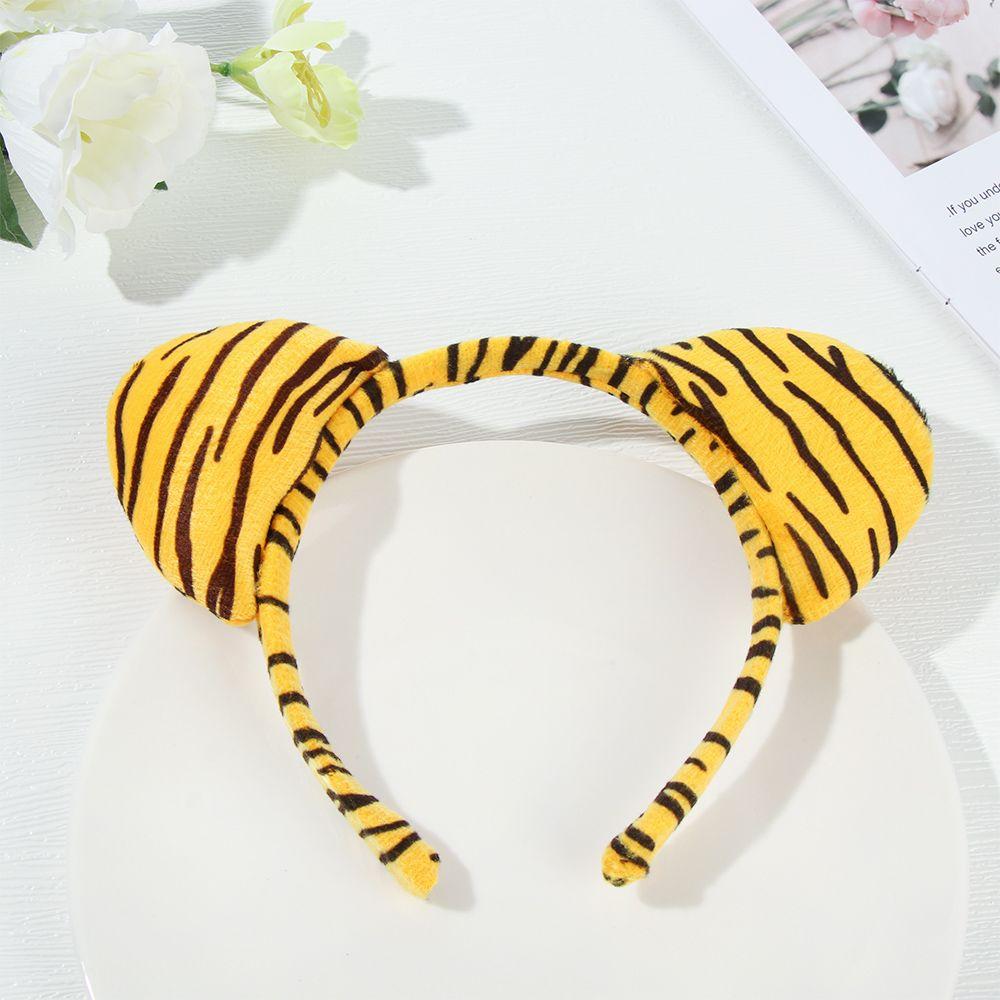 Theme Party Cartoon Dog Zebra Cosplay Animals Ears Headband Party Supply Hair Band Hair Accessories