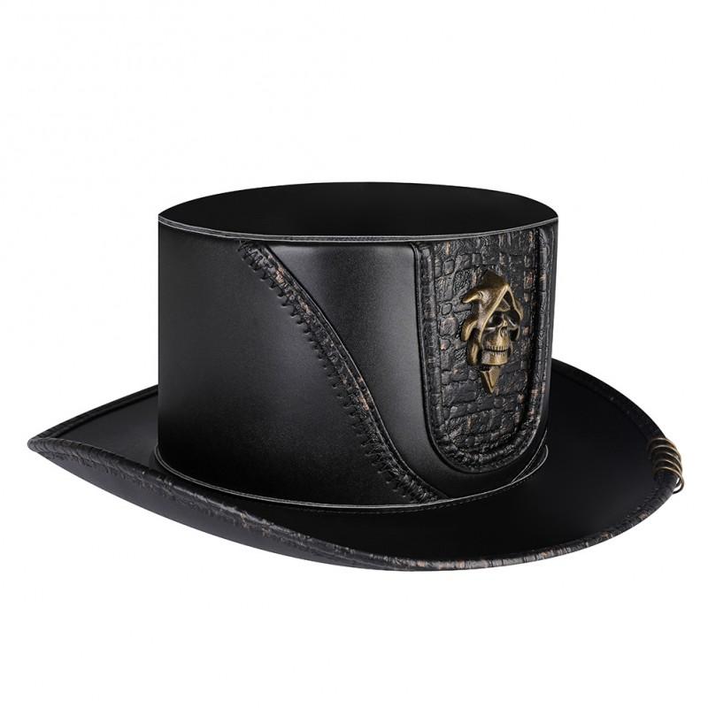 Steampunk Knight Costume Hat Halloween Party Cosplay Vintage Wide Brim Fedora Unisex Adult Accessory
