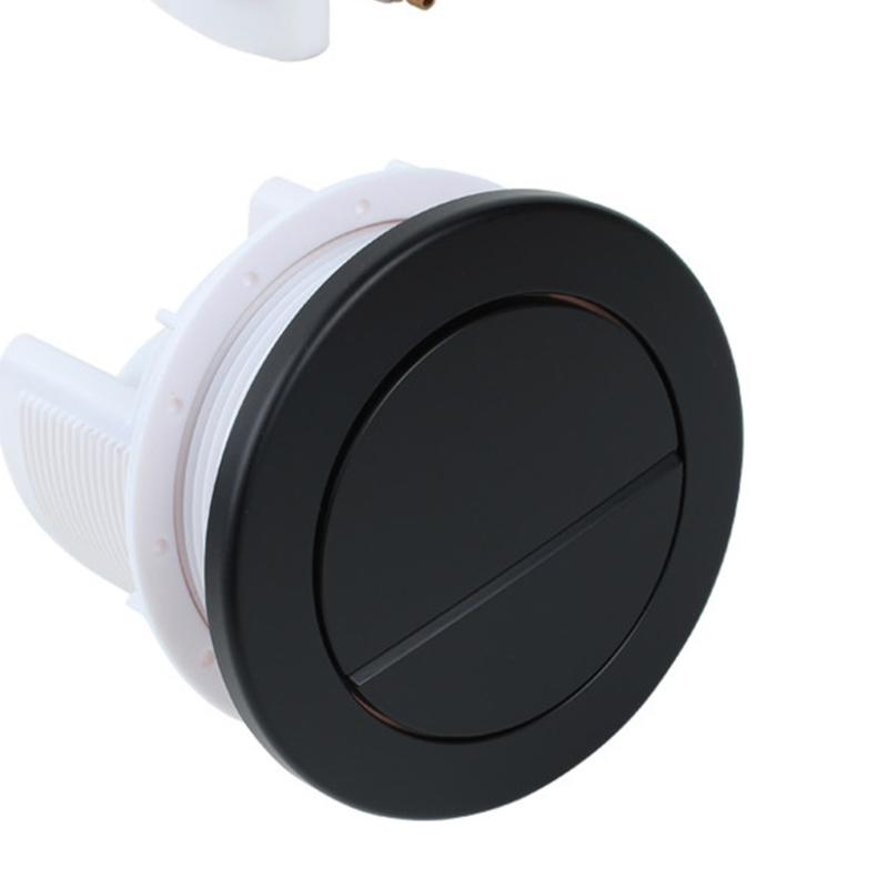 Пневматические двойные сливные клапаны Easy Press большого диаметра с высоким расходом. Двойные пневматические сливные клапаны для бачков унитазов в ванной комнате.