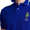 Polo Ralph Lauren SS22 Classic Bear Embroidered Short Sleeve Polo Shirt Men tops Blue 710867573001