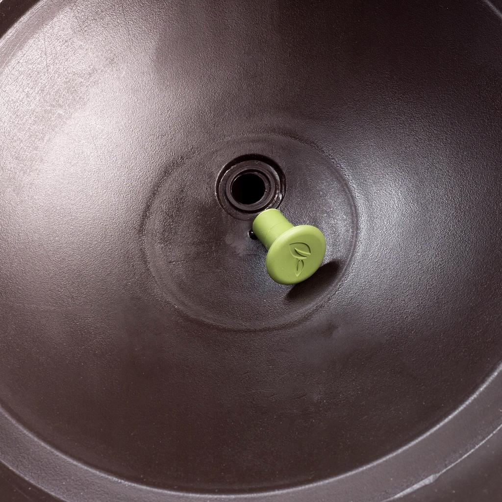 KETER Doniczka Wisząca Hak i Łańcuch Donica Brąz