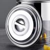 Stainless Steel Insulated Food Storage Barrel