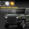 Пара передних фонарей указателей поворота для Suzuki Jimny JB64 JB74 2019-2021 Прозрачные