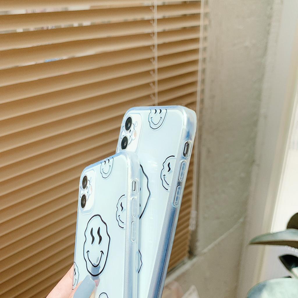 Милый чехол для телефона с рисунком мультфильма для Iphone 12 11 13pro Max 7 8 Plus, прозрачный мягкий чехол из ТПУ для Iphone Xr Xs Max 12max, Чехлы Fundas