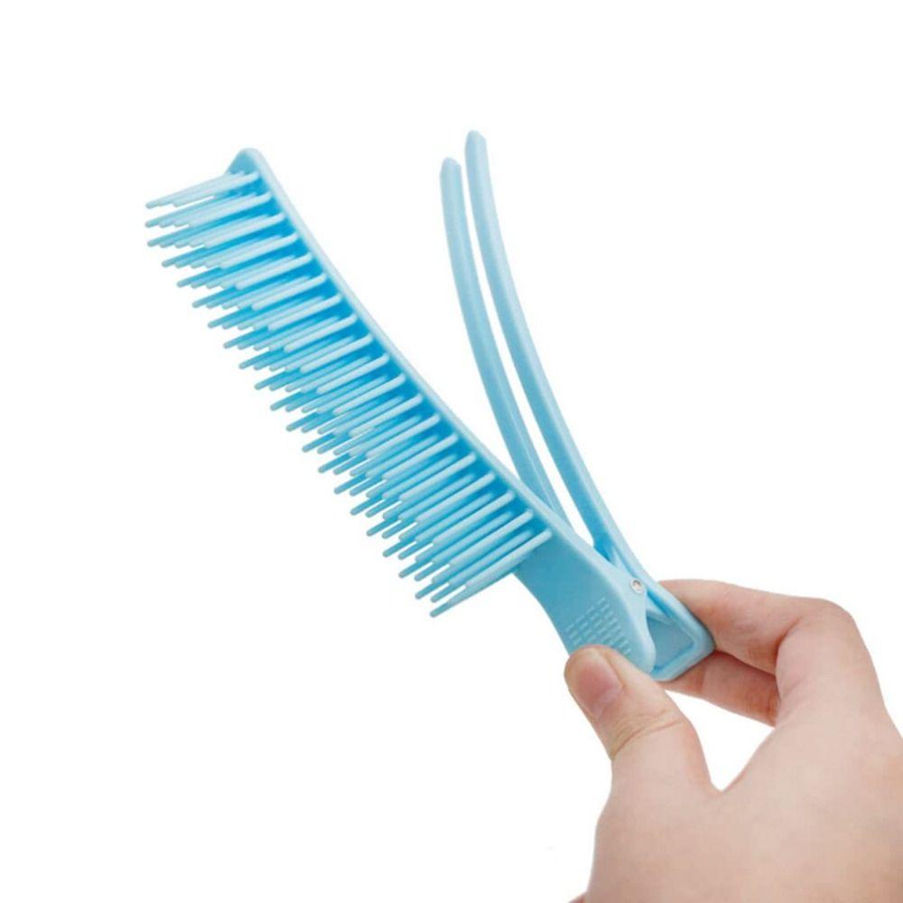 2Pcs ABS Multi Function Hair Clips Styling Tool Salon Hair Section Cutting Clips  Women