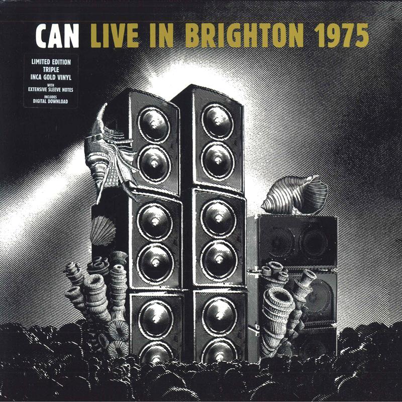 Виниловая пластинка CAN - Live In Brighton 1975 (Золотой винил) SPOON64 Spoon Records, 2021 Европа Рок