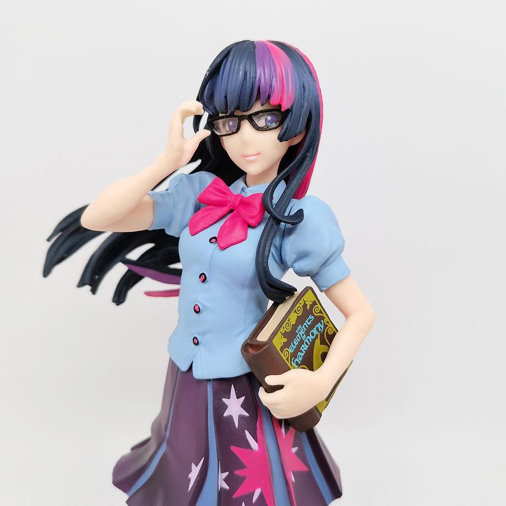 VOCALOID Hatsune Miku Figure My Little Pony Bishoujo Pinkie Pie Fluttershy Anime PVC Action Figure Toy Collection Modle Doll