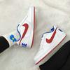 Nike Court Borough Low White Blue Red GS Sneakers DM2420-164
