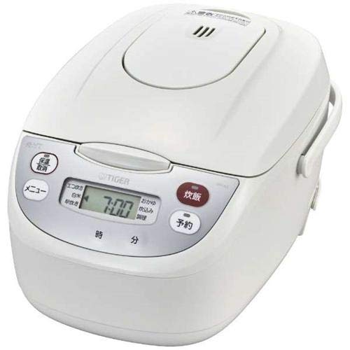 Tiger Microcomputer Rice Cooker (5.5-cup Capacity) White TIGER Cooked Fresh JBH-G102W