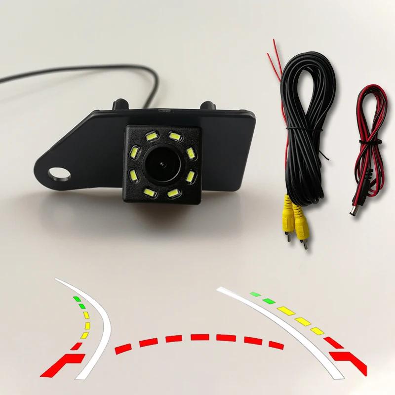 HD Wireless Car CCD Rear Camera Fisheye 12 led dynamic Night Vision bracket Parking For Mitsubishi ASX 2011 2012 2013 2014 RVR