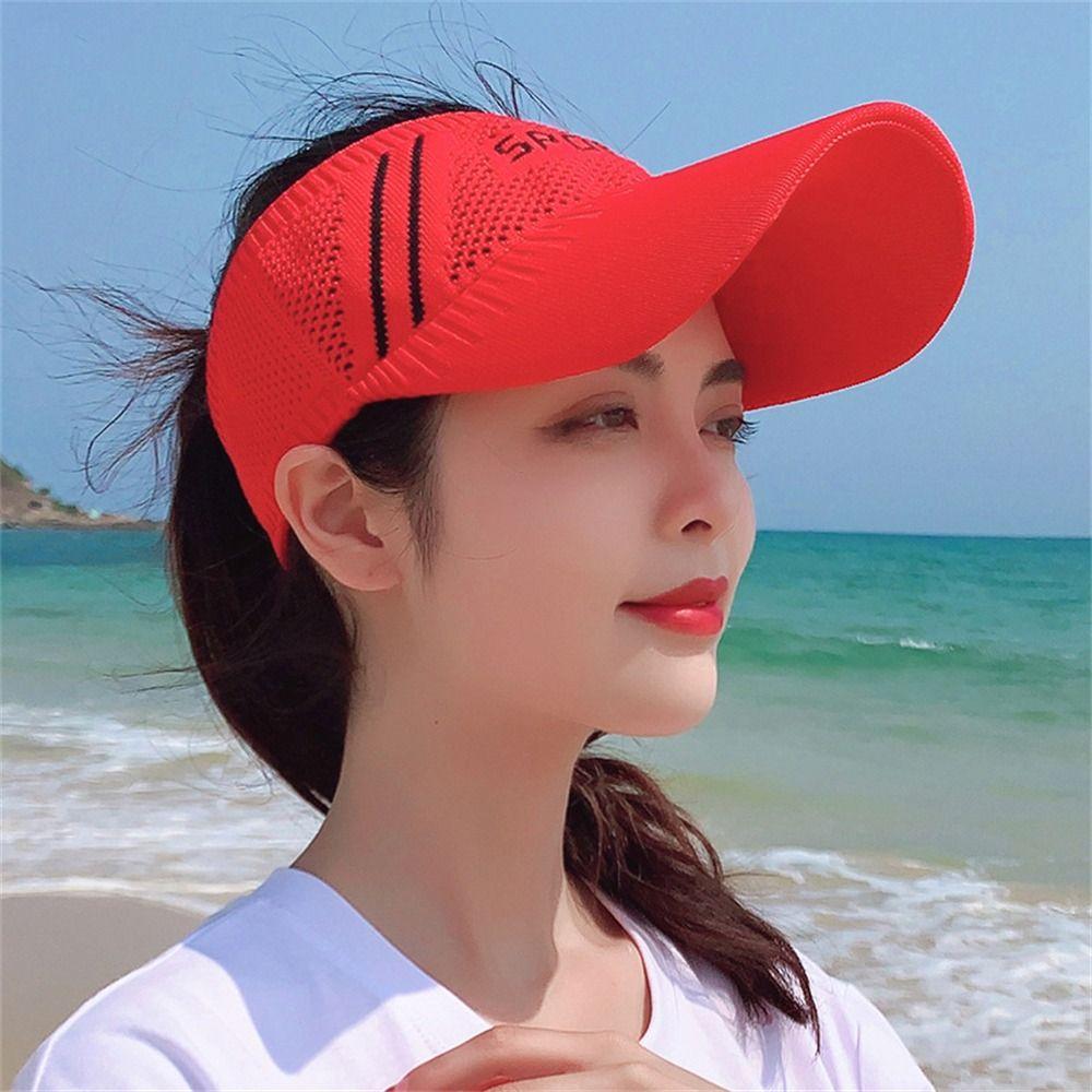 Sunscreen Sun Hats Breathable Sunshade Hat Leisure Ponytail Hat Outdoor Sport