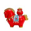 Good Luck Resin Horse Statue Rotatable Desktop Ornament Creative Zodiac Horse Ornaments  Home