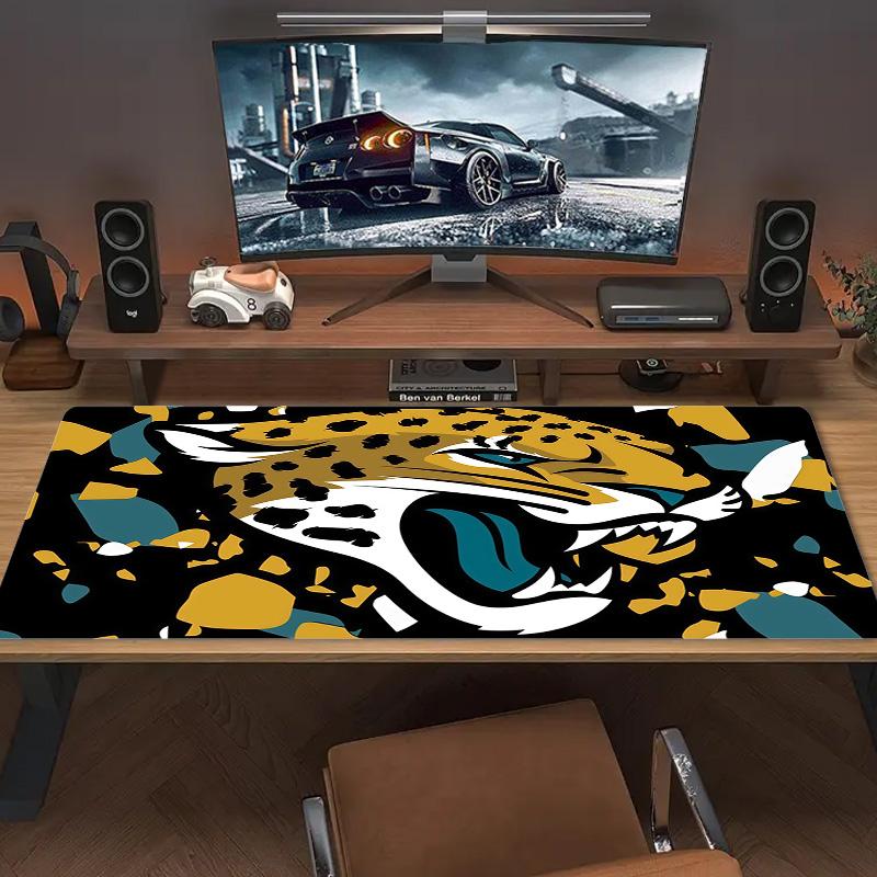 Jacksonville Jaguars2 Print Cushion Non-slip Laptop Tablet Big Mousepad XXL Mat Mini PC Playmat With Lock edge