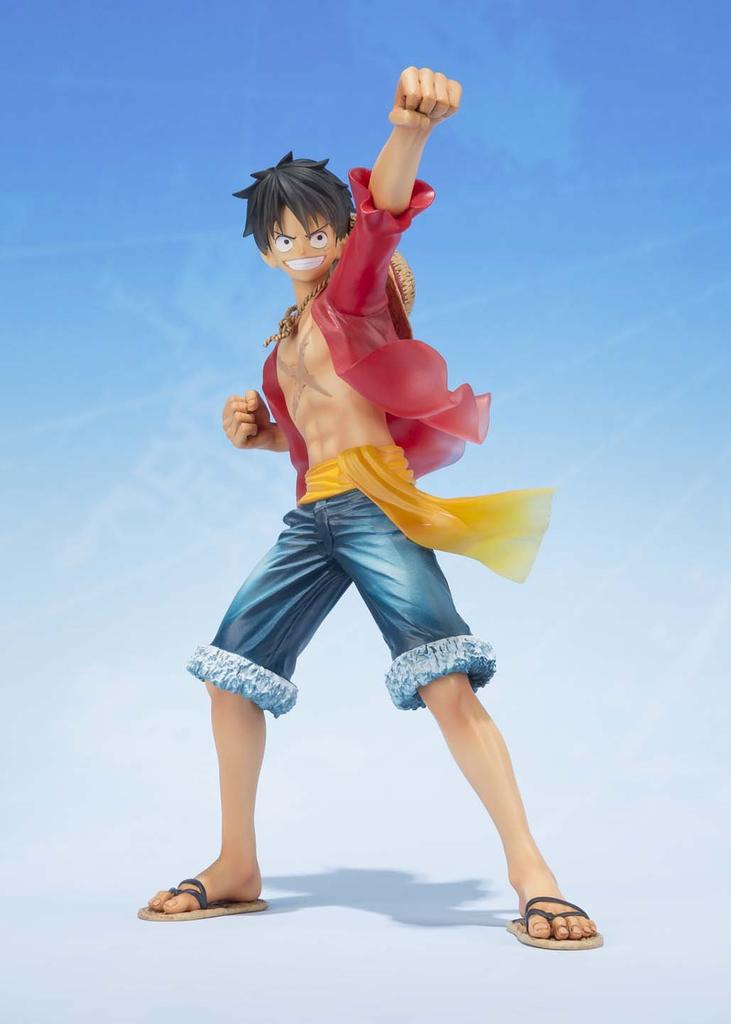 TAMASHII NATIONS Figuarts Zero ONE PIECE Monkey Luffy Anniversary 145 мм окрашенная готовая фигурка D. -5-е издание — приблизительно. ПВХ и АБС