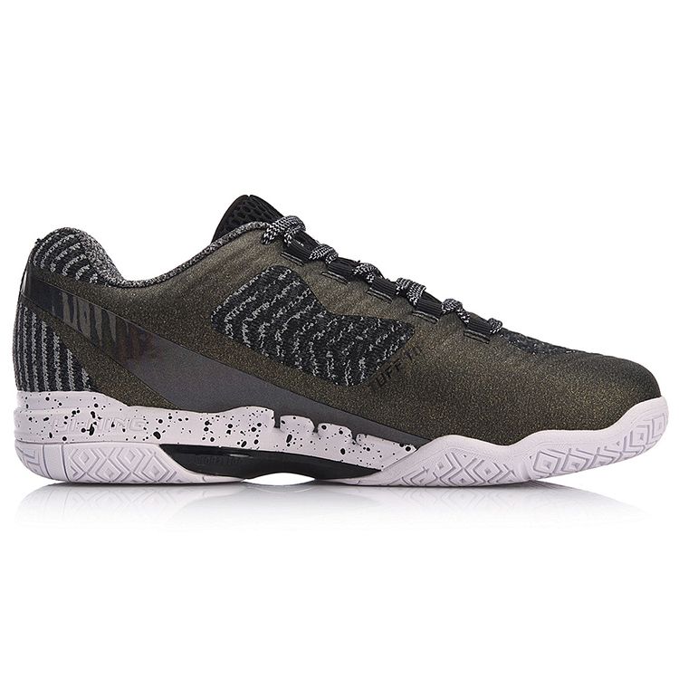 Кроссовки Li Ning Pioneer Shock Absorbation Rebound Low Top унисекс кроссовки черные зеленые AYAN011-2