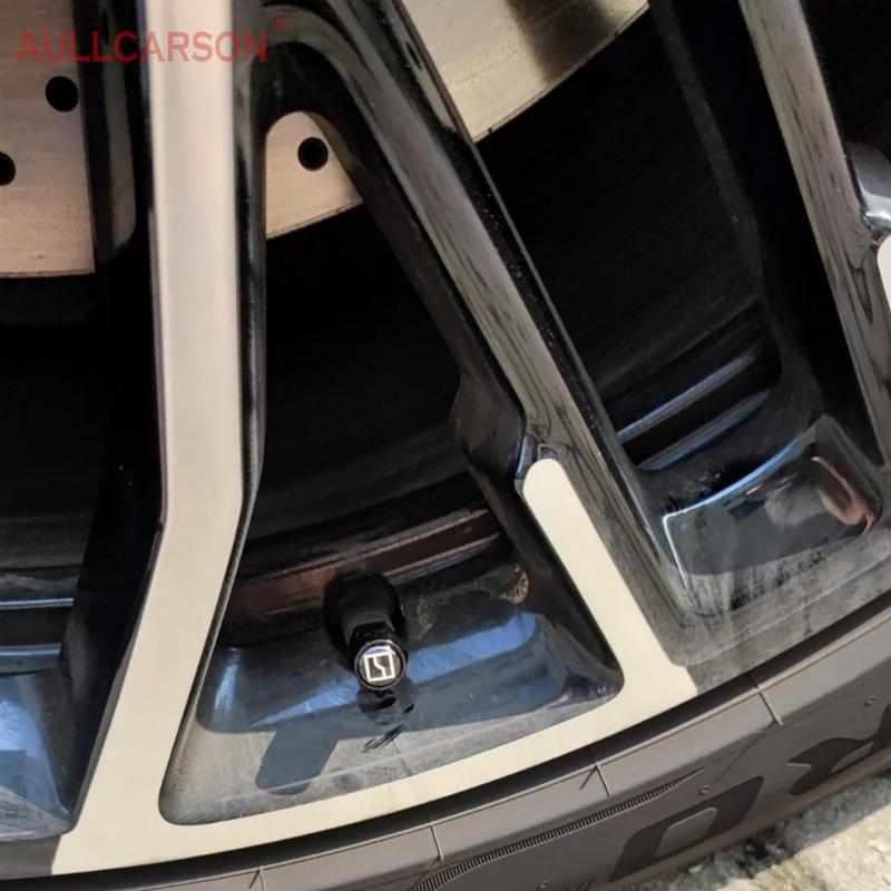 Для Zeekr 001 007 009 X 7X Автомобильные колпачки на ниппель колеса, чехлы на стержень, аксессуары, 4 шт.