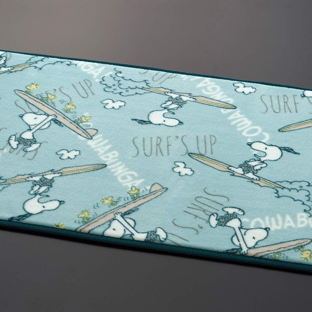 Сенко Снупи Серф Ап Интерьер 45 x 48458 Коврик, Коврик, Синий, Прибл.. 90см,