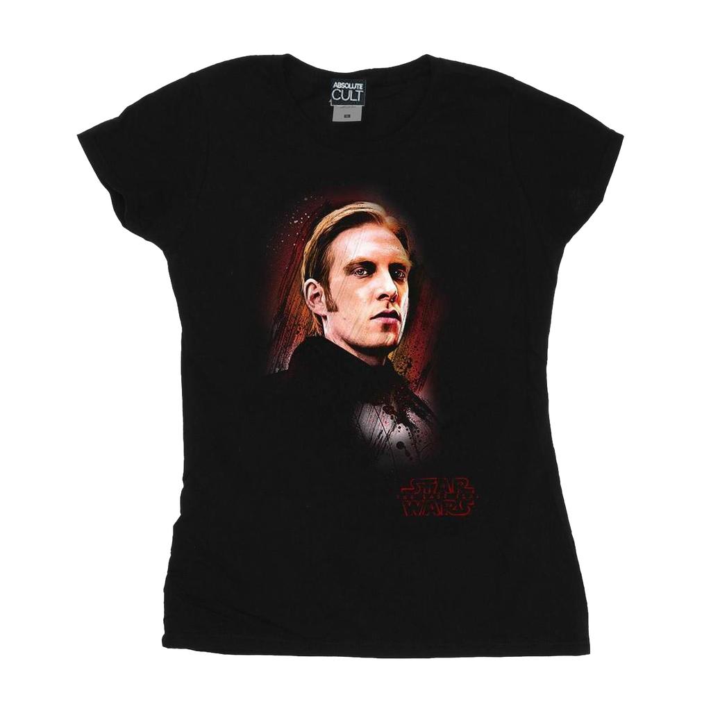 Star Wars Womens/Ladies The Last Jedi General Hux Brushed Cotton T-Shirt