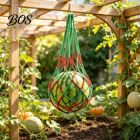 Cantaloupe Support Sling 10Pcs Watermelon Nets, Weatherproof Reusable Melon Holder Heavy Duty Mesh, Fruit Hammocks for Cucumber Vegetables Hammock