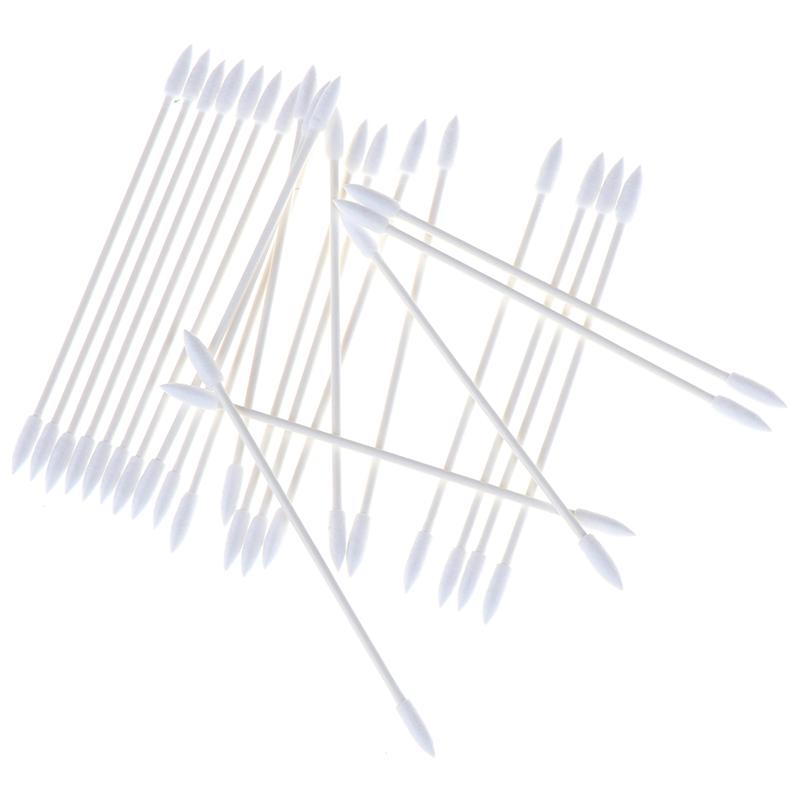 50/100 шт. ватные палочки для очистки от пыли, аксессуары для порта зарядки наушников