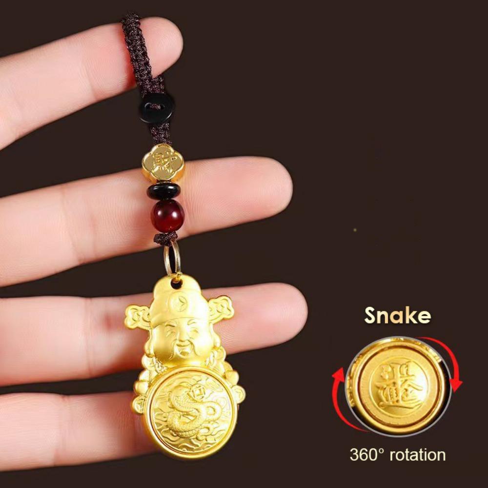 2 шт. Металлический фен-шуй подвесной декор, привлекающий удачу, автомобильный брелок, поделки, брелок со знаком зодиака для женщин