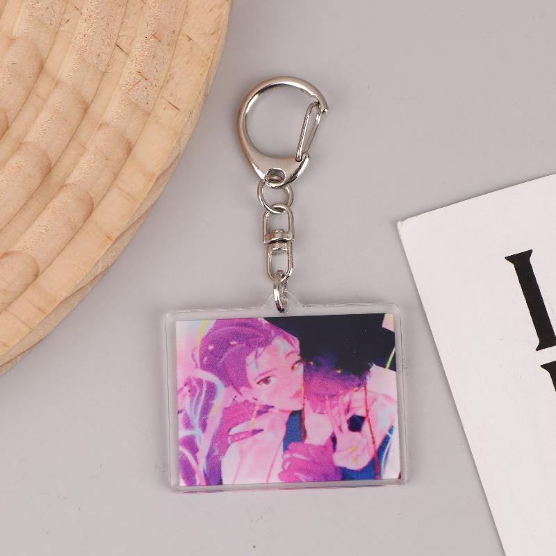 Kpop Охотники на демонов Huntrix Saja Boys Брелки для аксессуаров Ювелирные изделия Руми Зои Джину Мира Продал душу Брелки Подарки для фанатов