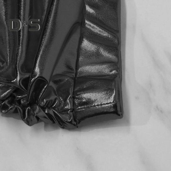 Sexy Women Maxi Skirt High Waist Ruffle Trim Tassel Long Skirt Asymmetric Slim Fit Irregular Skirt Fishtail Skirt