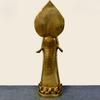 Feng Shui Brass Ornaments Guanyin Bodhisattva Counting Beads Buddha Statue