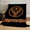 Jägermeister: Bold Emblem Brick Wall blanket sofa blanket blanket sheet Christmas gifts Outdoor plush blanket