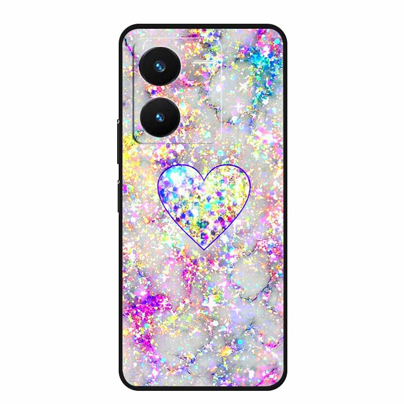 Чехол для Vivo IQOO Z8 Роскошный Мягкий ТПУ Силиконовый Чехлы для Телефона для Vivo IQOO Z8X 5G V2314A V2312A Защитная Обложка Мультяшный Новый Funda